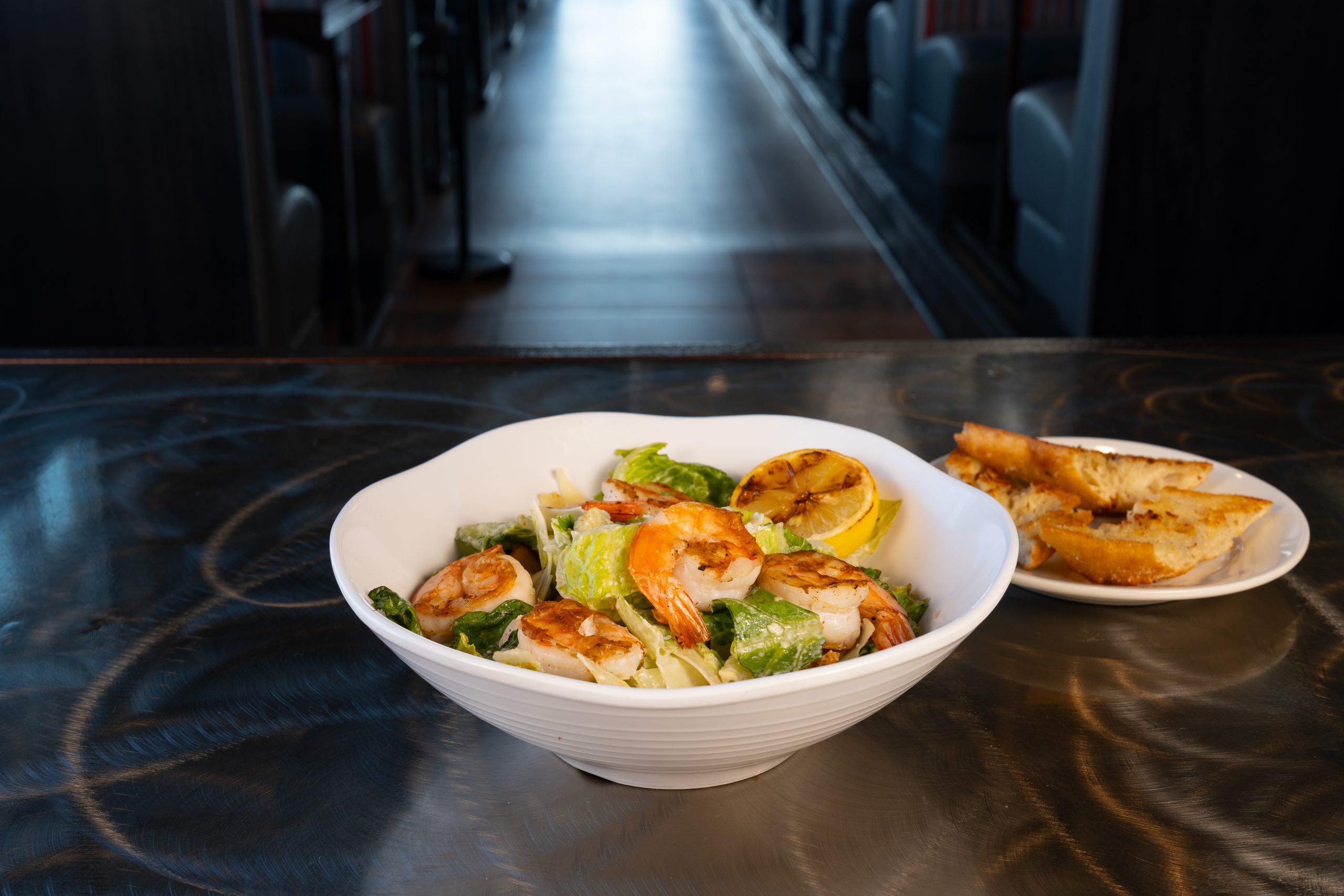 shrimp-caesar-amelias-hangar-restaurant