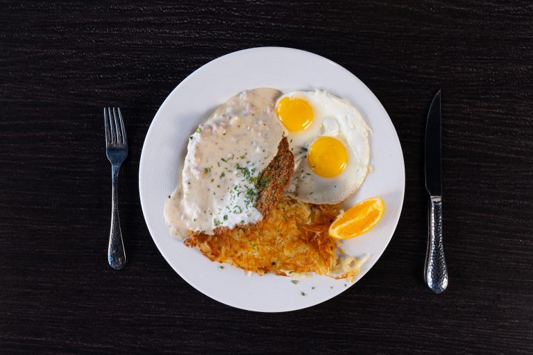Chicken Fried Steak & Eggs
